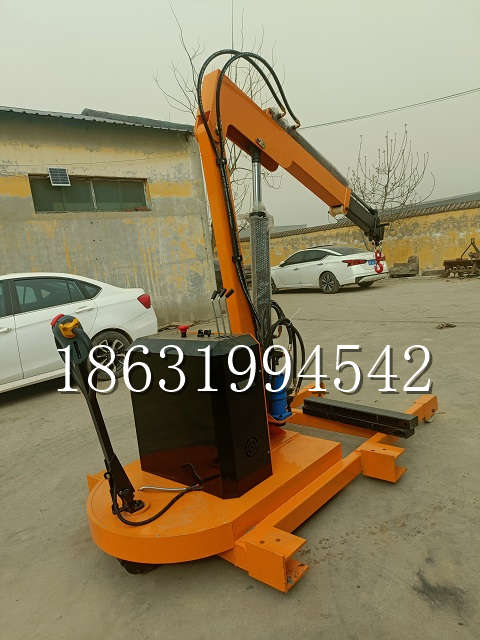 运河区自卸车厢随车吊 自制轮式四不像起重机 四驱平板吊 5吨 贵盛